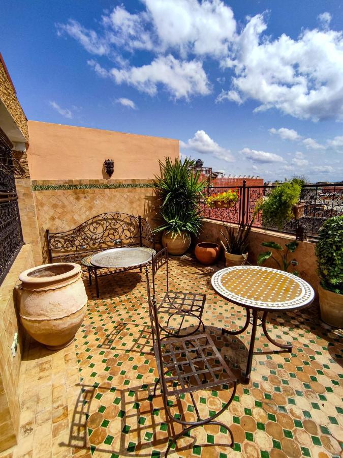 Riad Le Petit Ksar Мекнес Экстерьер фото