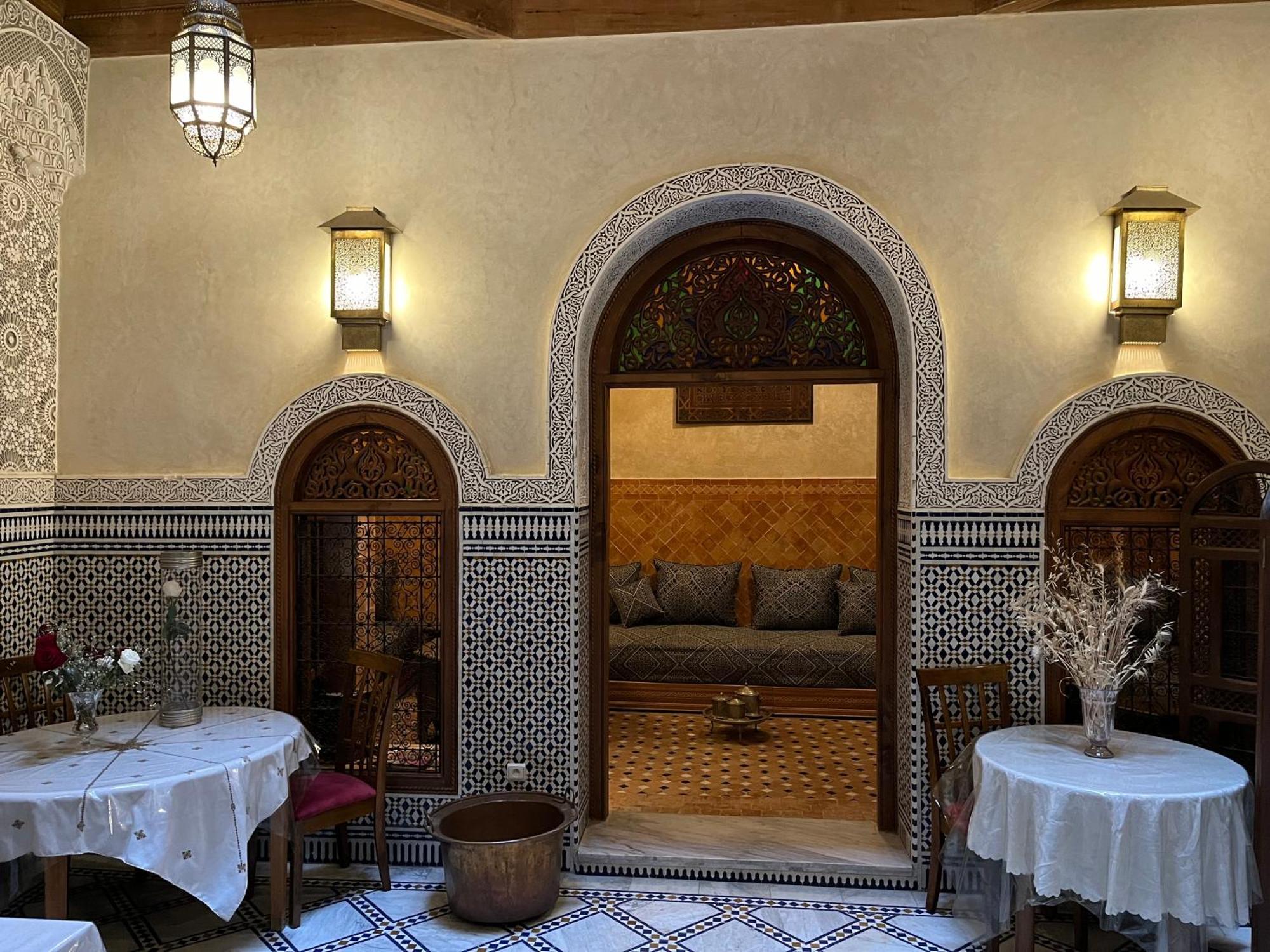 Riad Le Petit Ksar Мекнес Экстерьер фото