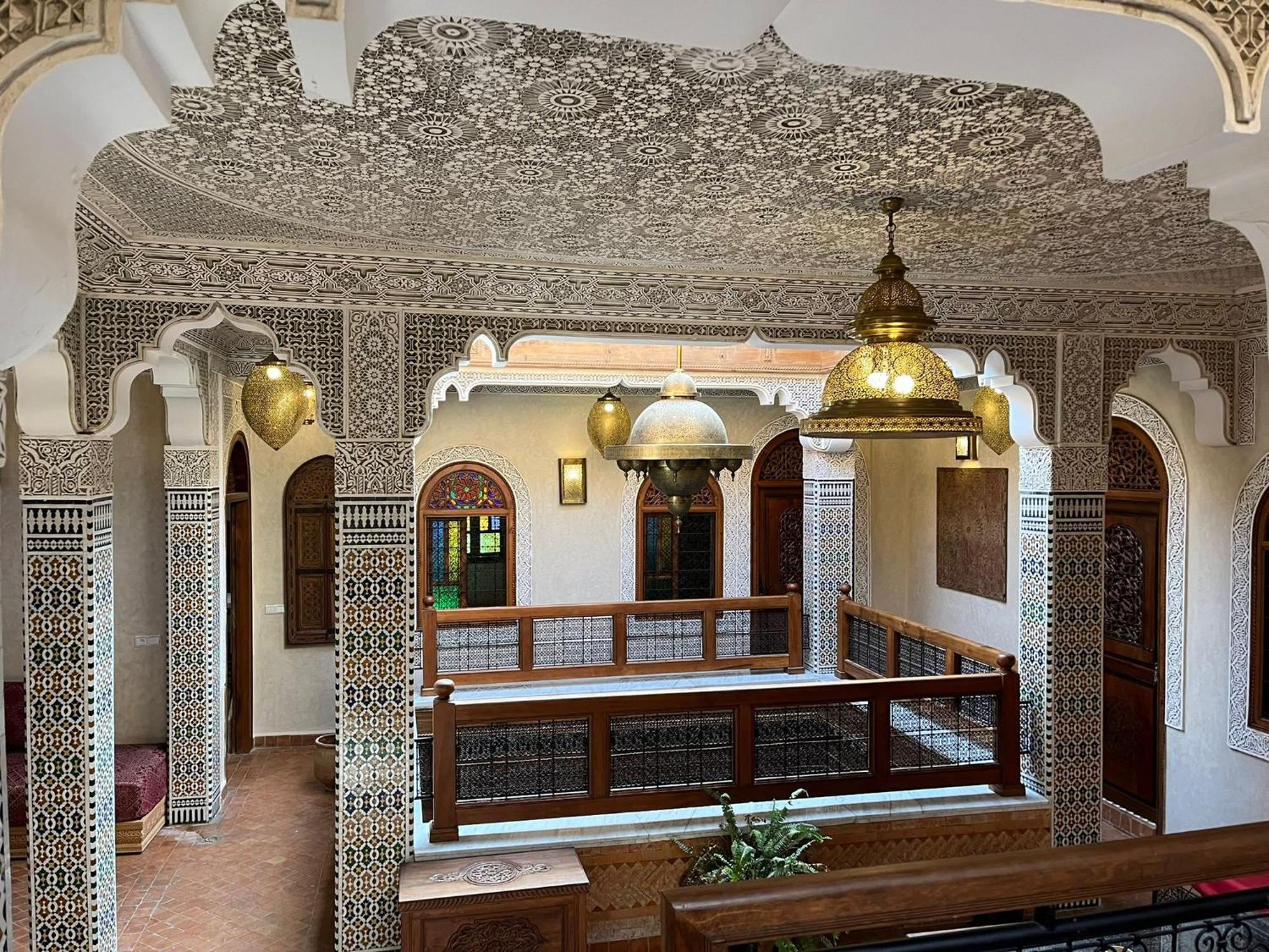 Riad Le Petit Ksar Мекнес Экстерьер фото