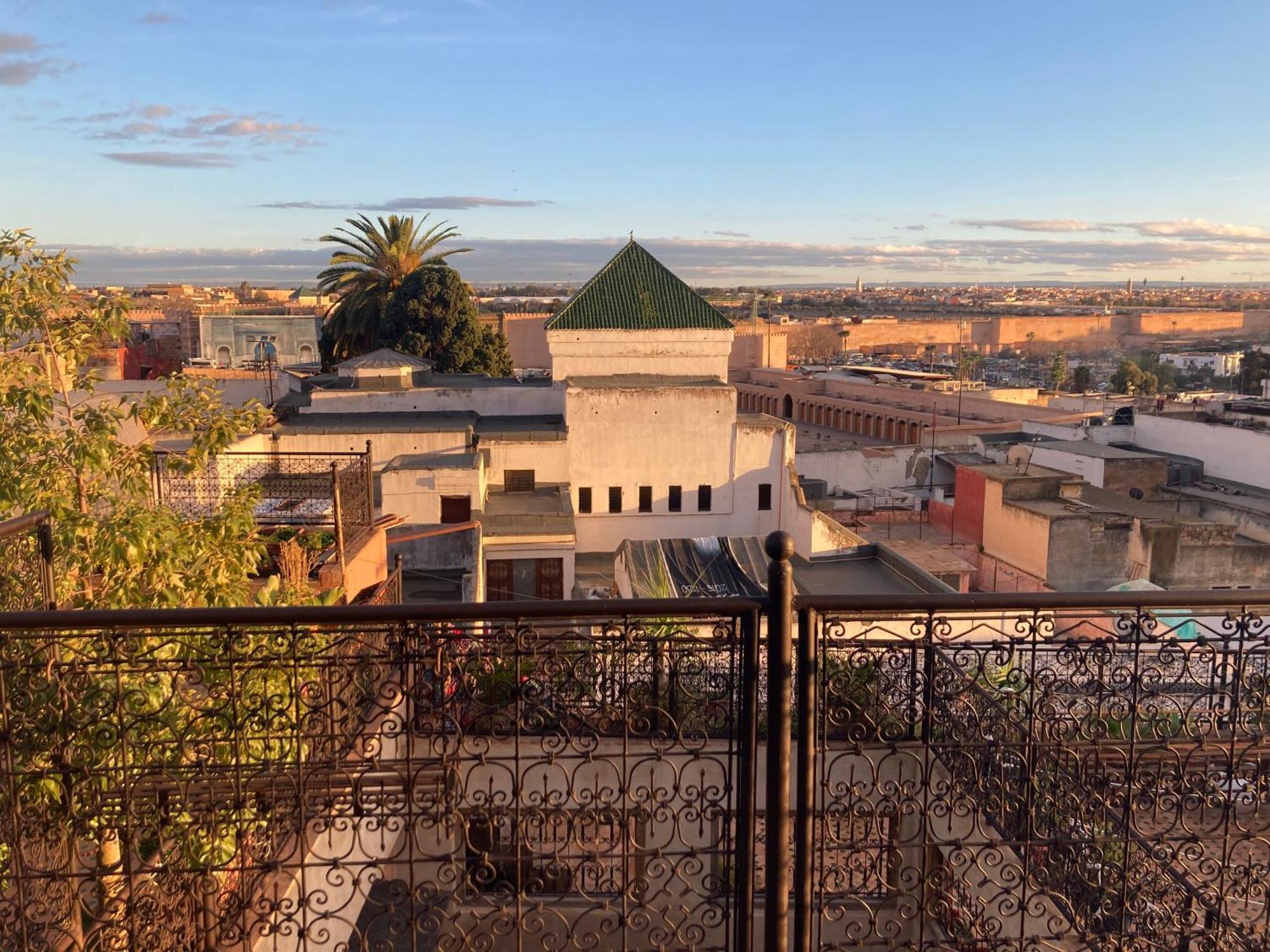 Riad Le Petit Ksar Мекнес Экстерьер фото